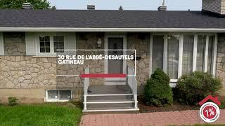 A vendre / For Sale Bungalow 5 bedrooms with carport in Gatineau, Quebec