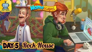 Homescapes Story: Day 5 - Rock House - The Lake House - 2nd House