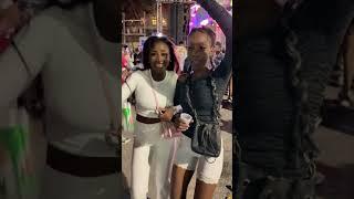 Sexy Cuban Girls dancing and flirting at Street Concert - December, 2024
