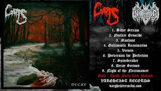 GUTS (Finland) - Decay // 2023 OSDM Death Metal Album (Vargheist Records 043)