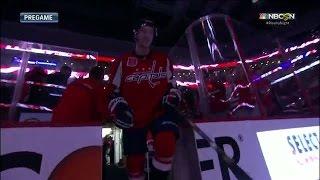 Caps prank rookie Galiev during warmups