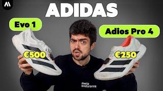 BEST RACE SHOE? ADIDAS ADIOS PRO 4 vs EVO 1