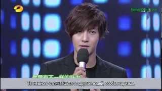 20121117 Ким Хён Чжун на шоу Happy Camp (рус. суб)