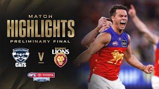 Geelong Cats v Brisbane Lions Highlights | Preliminary Final, 2024 | AFL