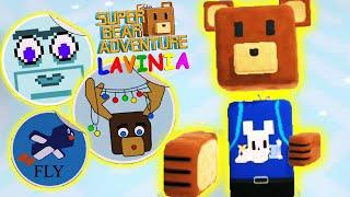 Super Bear Adventure Где спрятаны Стикеры в Снежной Долине  Обнова Супер Беар Адвенчер! #SuperBear