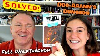 Solved! Unlock Short: Doo-Arann's Dungeon - full walkthrough and solution with Dr Gareth and Laura