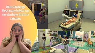 How Many Babies Can my sim Have In 30 Minutes?