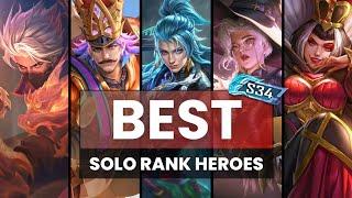 Season 34 Best Hero for Solo Rank vs Dark System Mobile Legends