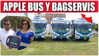 APPLE BUS entrega flota de buses a la empresa de transportes de persona BAGSERVIS | Trujillo