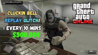 Cluckin' Bell Heist Replay Glitch SOLO Grinding 1,500,000$  GTA Online SOLO Money Guide