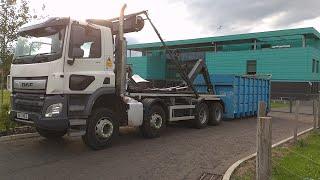 Another week on the Hook loader Skip lorry