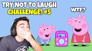 YOUR VIDEOS WERE TOO FUNNY THIS TIME!! - Try Not to Laugh Challenge #5