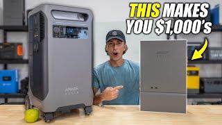 How To Save Money On Your Electric Bill! - Peak Shaving w/ Anker F3800 & Home Power Panel