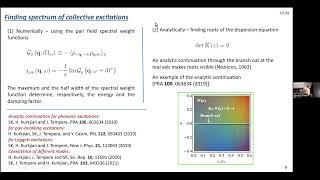 S.Klimin [Tech, Cracow 2023]:Collective excitations of superconductors and charged Fermi superfluids