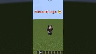 Minecraft  logic ##comedy #gaming #minecraft #channel #pojavluncher