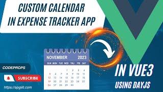 Adding Calendar View in Expense Tracker App