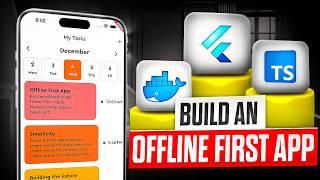 Build an Offline First App using Flutter, Node, Bloc, Express, TypeScript, Docker and PostgreSQL!