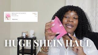 HUGE 20+ ITEMS SHEIN HAUL + SHEIN MUST HAVE BEAUTY & ACCESSORIES YOU NEED + LINKS IN DESCRIPTION BOX