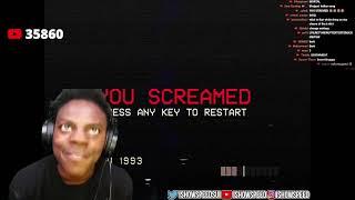 IShowSpeed Plays Don't Scream Horror Game  (FULL VIDEO) *DELETED STREAM*