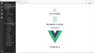 4. The Vue Router 7  Programmatically Redirecting Users