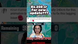 Krafton spent rs.250cr fro new update ? #shorts #bgmi #pubgmobile #ytviral