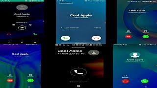 Alcatel vs Huawei vs HONOR vs ZTE screen calls recordings / Incoming calls