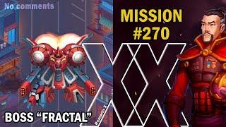 Hawk: Freedom Squadron. MISSION #270. EASY. BOSS "FRACTAL"