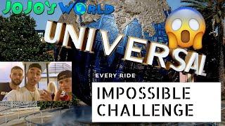 DOING EVERY RIDE AT UNIVERSAL IN A DAY CHALLENGE *IMPOSSIBLE*