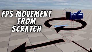 First Person Movement From Scratch (Unreal Engine Beginner Tutorial 2023)