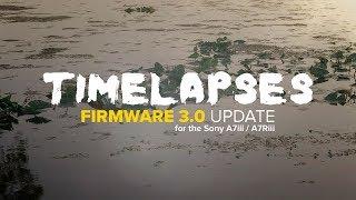 NEW Timelapse Feature for Sony A7iii / A7Riii | Firmware 3.0 Explained!