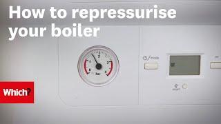 How to repressurise a boiler- Which?