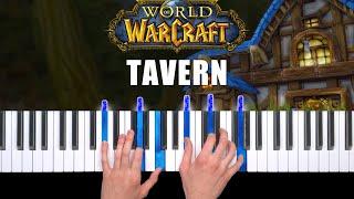 World of Warcraft - Tavern music - Piano Cover & Tutorial