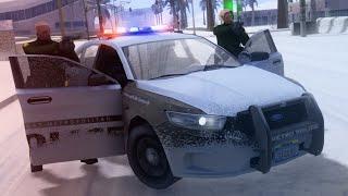  Патруль со СТАЖЕРОМ в GTA SAMP! Перестрелка в ПЕРВЫЙ день!