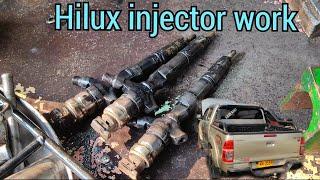 Toyota Hilux fuel injector repair - diesel engine fuel injector repair