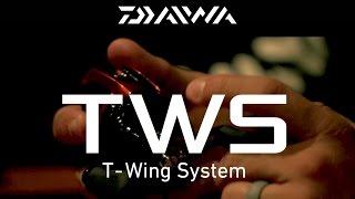 DAIWA: TWS T-Wing System | Baitcast Rollen Schnurführung