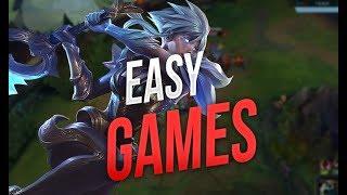 Easy Placement Games! Adrian Riven Unranked to challenger stream highlights #2