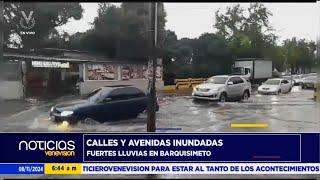 Lluvias causaron inundaciones en varios sectores de Lara - 8 de noviembre de 2024