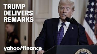 President Trump delivers remarks following February jobs report