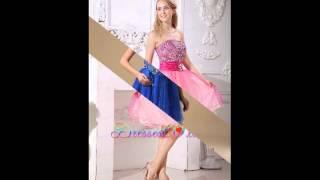 2015 fashionable short prom dresses for the formal party