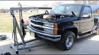 Chevy C1500 350 engine replacement Part 1 - Removal