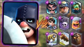 Executioner vs All Cards in Clash Royale | Executioner 1 on 1 Gameplay