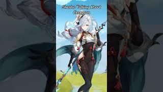Genshin Impact 2.4 Chongyun Talks About Auntie Shenhe #Shorts