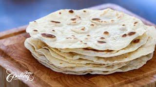 Homemade Flour Tortillas - Easy and Quick Recipe