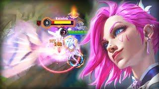 Challenger Vi Demolishing Legendary Ranked Players! (0 Death) - Build & Runes - Wild Rift Gameplay