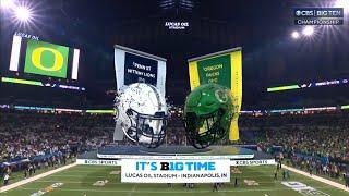 Big Ten Championship on CBS intro | 3 Penn State vs 1 Oregon | 12/7/2024