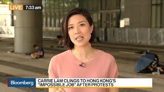 Hong Kong Reopens Downtown Government Offices