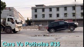 [Top 10] Cars Vs Potholes #35 | Flying Car Series