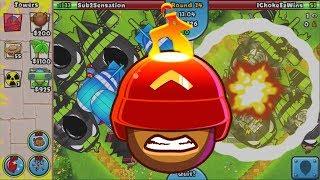 TOXIC PRO PLAYER?! Asian Ragesation Returns (BTD Battles)