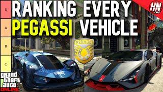 The ULTIMATE Pegassi Vehicle Tier List!