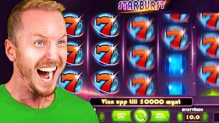 1000 KR PER SPIN i Starburst big win hos MrGreen